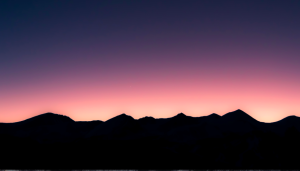 Mountain horizon
